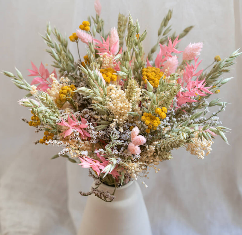 Bouquet de fleurs séchées