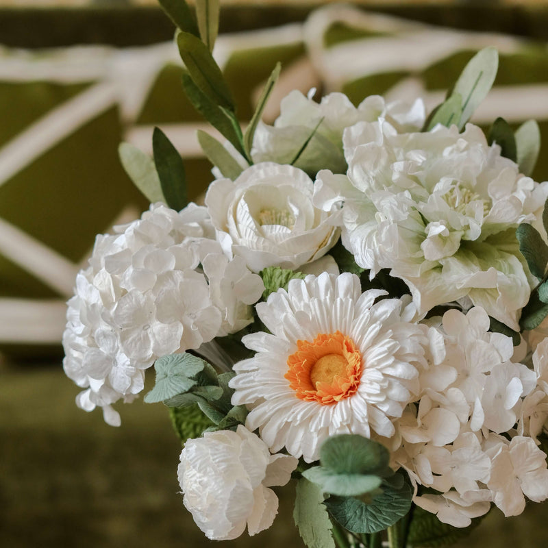 Bouquet fleurs en papier Alma
