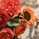 Bouquet fleurs en papier Frida