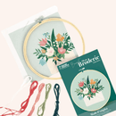 Kit broderie bouquet ø20cm