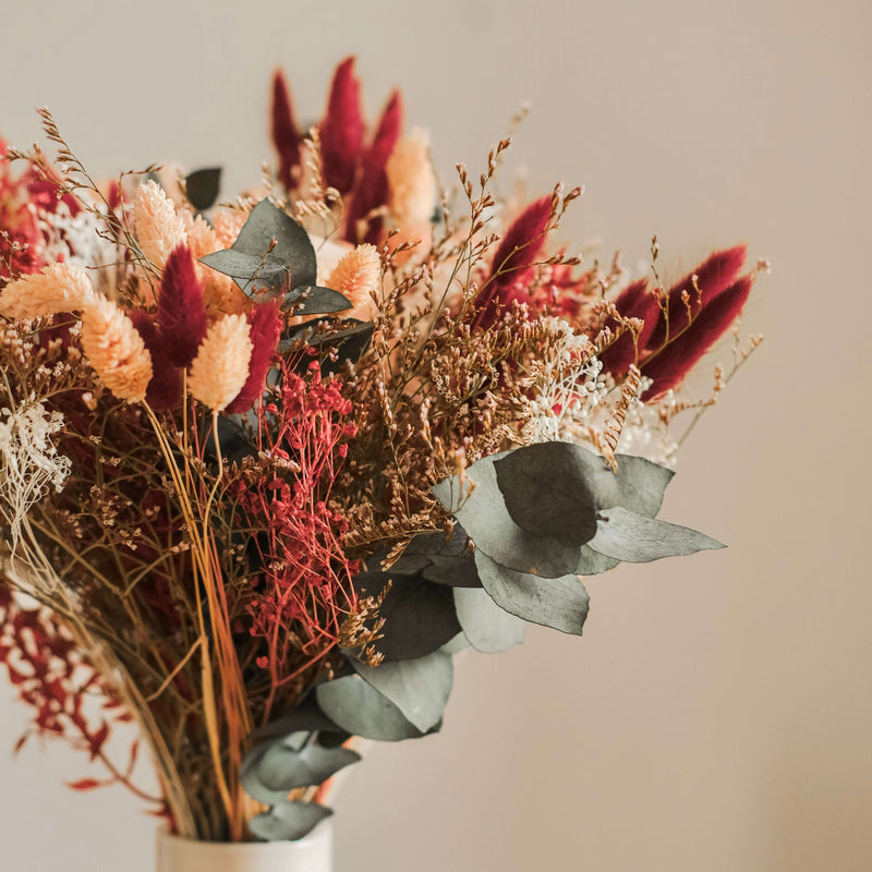 Bouquet fleurs séchées et stabilisées Oscar