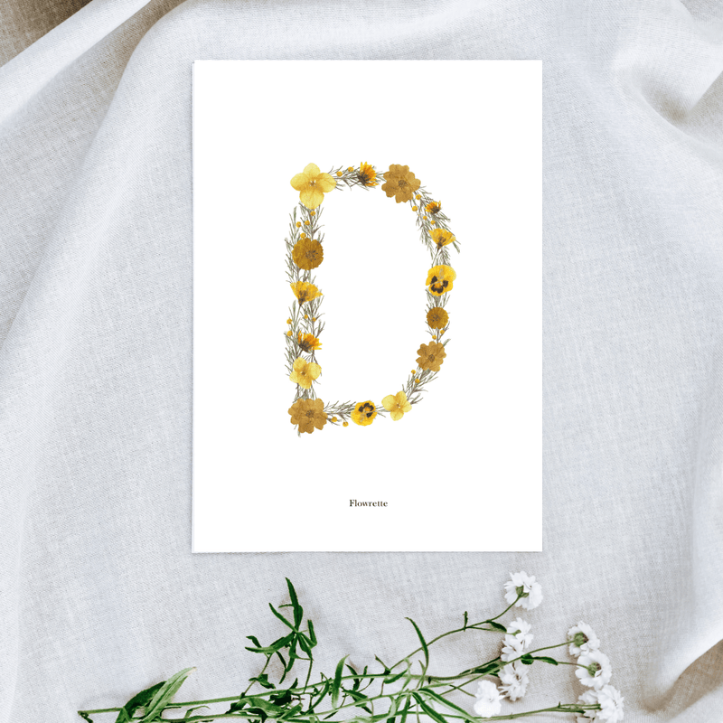 petite-affiche-jaune-herbier-lettre-alphabet