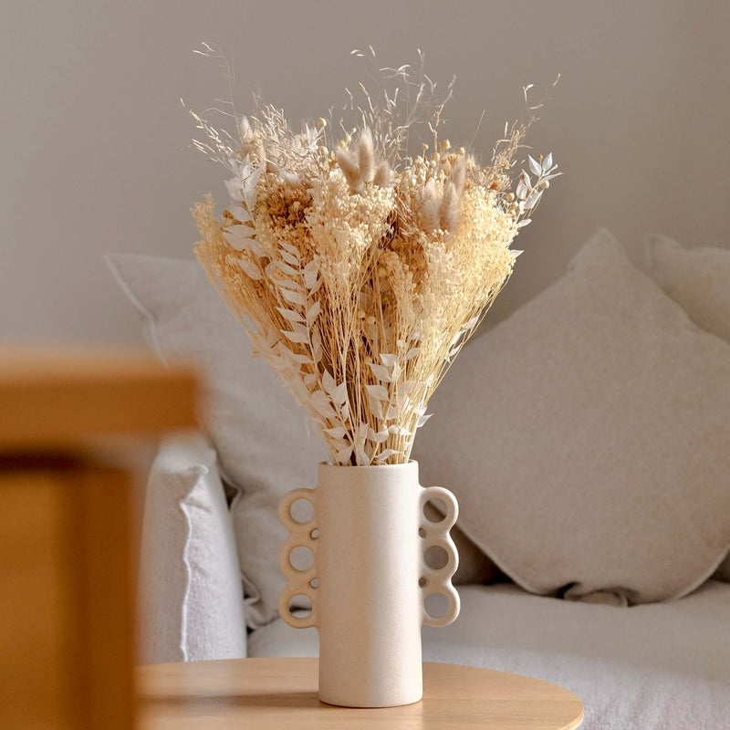 Bouquet fleurs séchées et stabilisées Côme