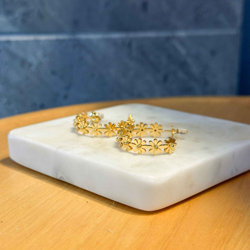 Boucles d'oreilles Marguerite