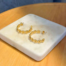 Boucles d'oreilles Marguerite