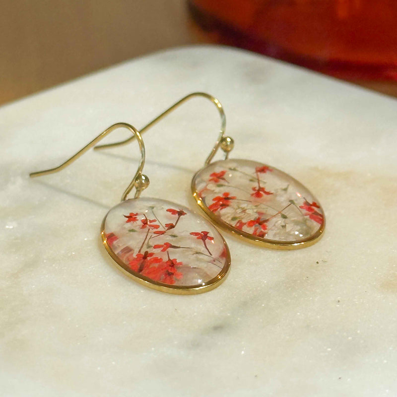 Boucles d'oreilles Capucine