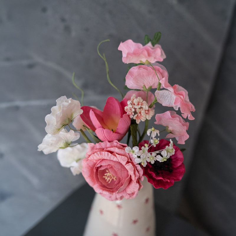 Cocteau paper flower bouquet