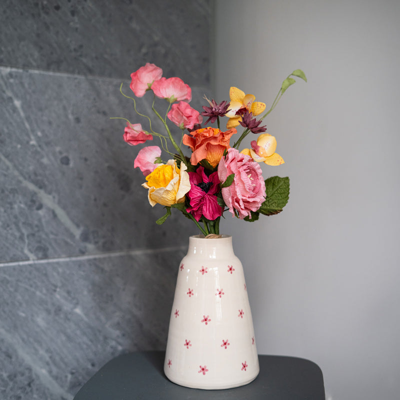 Ramo de flores de papel Molière