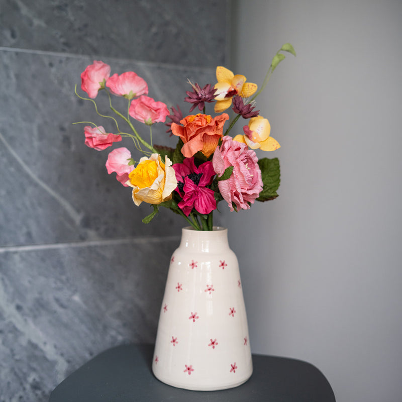 Ramo de flores de papel Molière