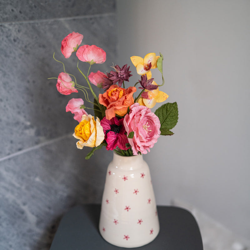 Ramo de flores de papel Molière