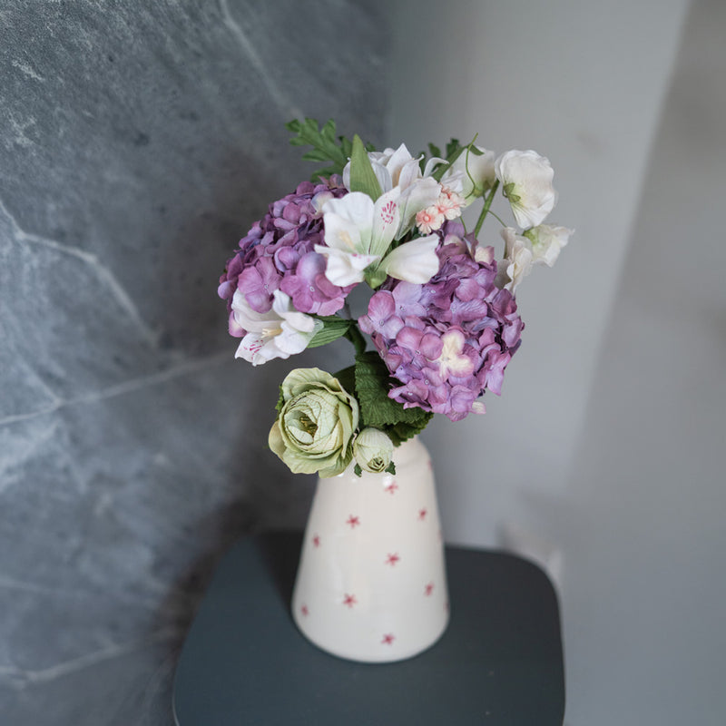 Bouquet fleurs en papier Rodin