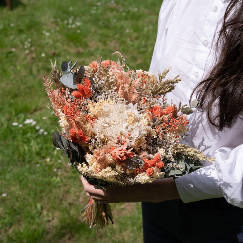 bouquet fleurs séchées fête des mères