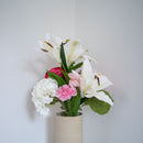 Bouquet de fleurs artificielles Clémence