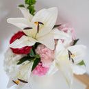 Bouquet de fleurs artificielles Clémence