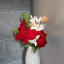 Flowrette bouquet de fleurs artificielles real touch Célestine