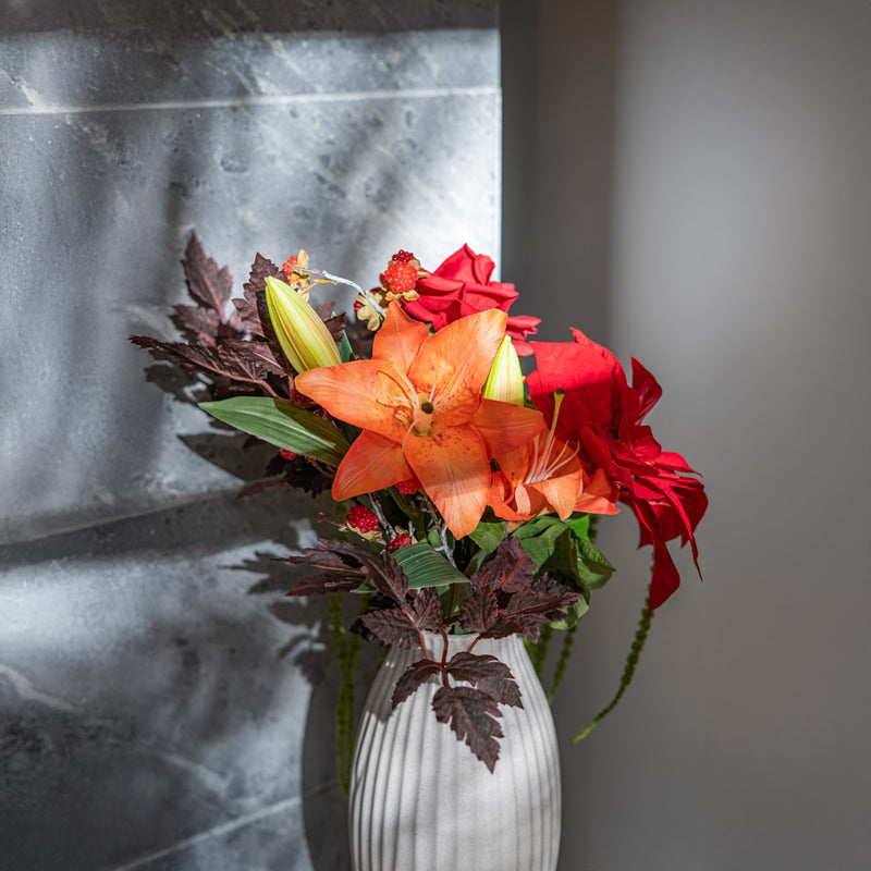 Flowrette bouquet de fleurs artificielles real touch Gabrielle