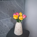 Ramo de tulipanes de papel