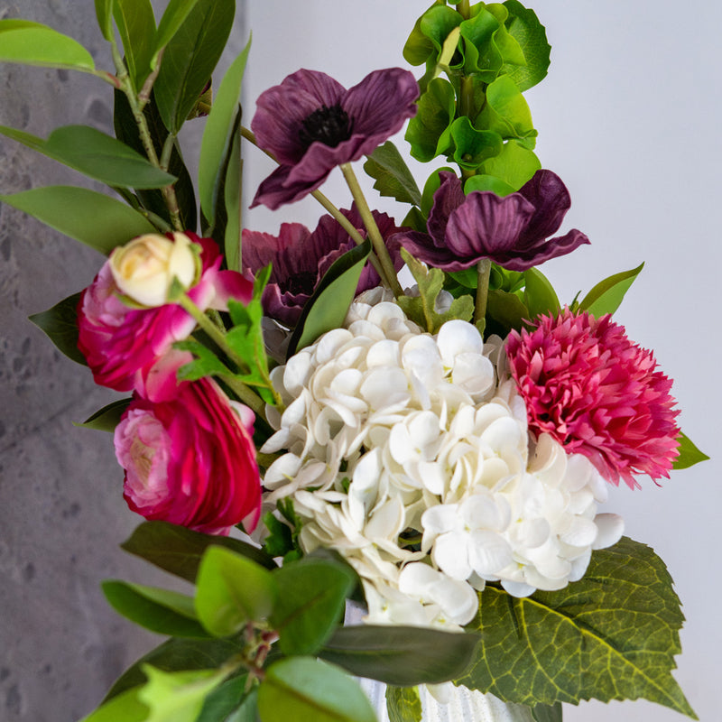 Flowrette bouquet de fleurs artificielles real touch fleurs réalistes