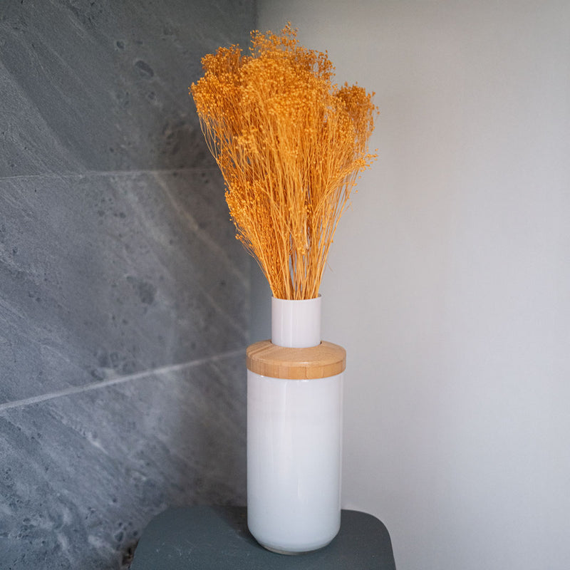 bottes de fleurs séchées flowrette colorée terracotta broombloom