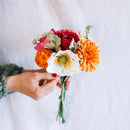Bouquet fleurs en papier Matisse