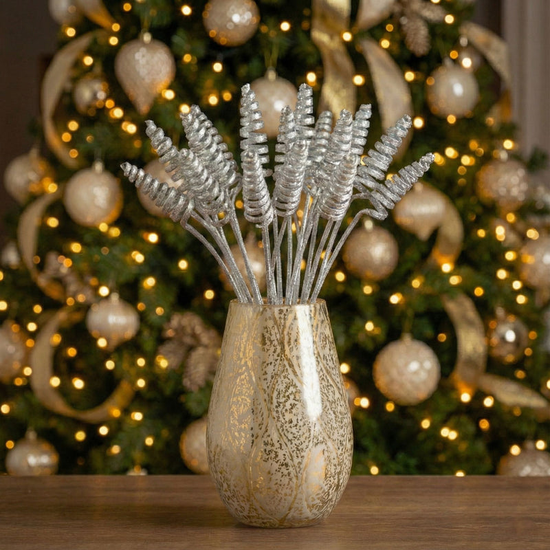 Dried cone cone Silver