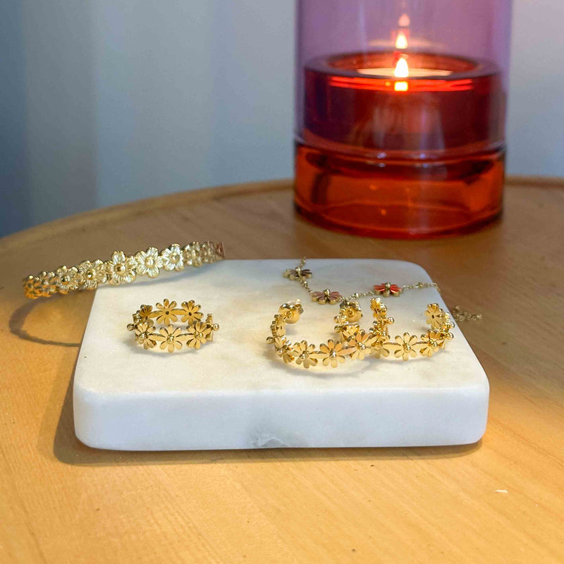 Boucles d'oreilles Marguerite