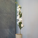 Flowrette delphinium feuillu fleur artificielle real touch