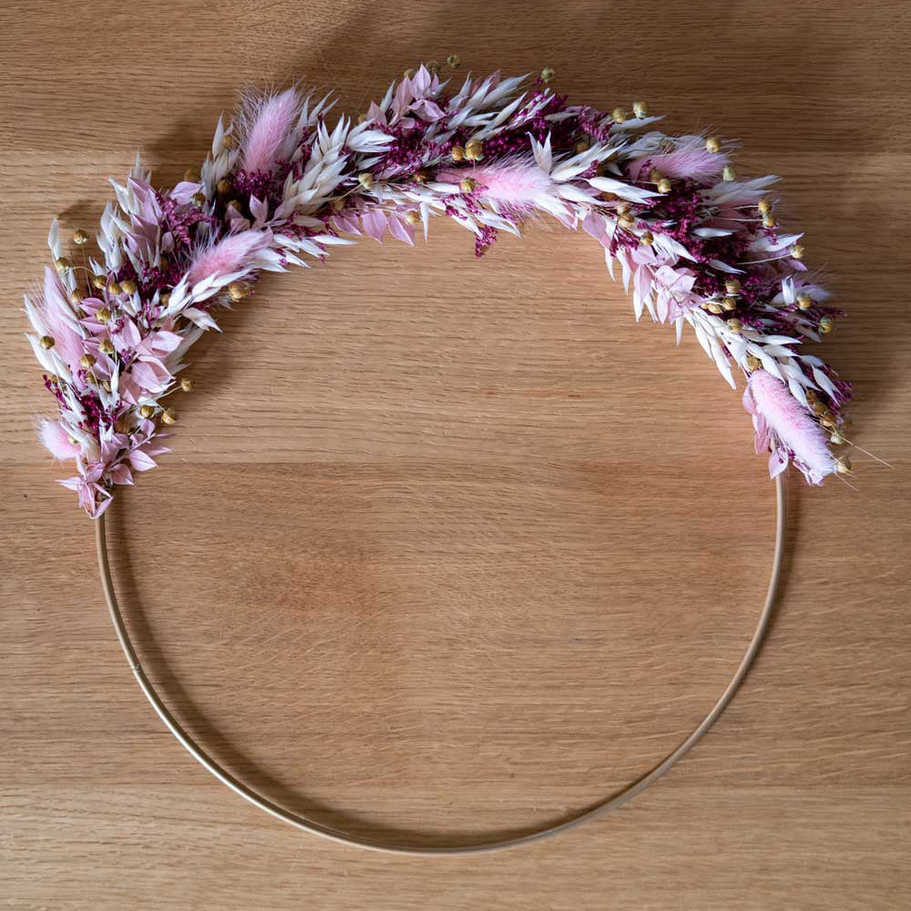 Kit diy couronne murale Java