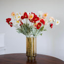 Bouquet of Artificial Flowers Pavotes