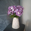 Marbled purple paper hydrangea