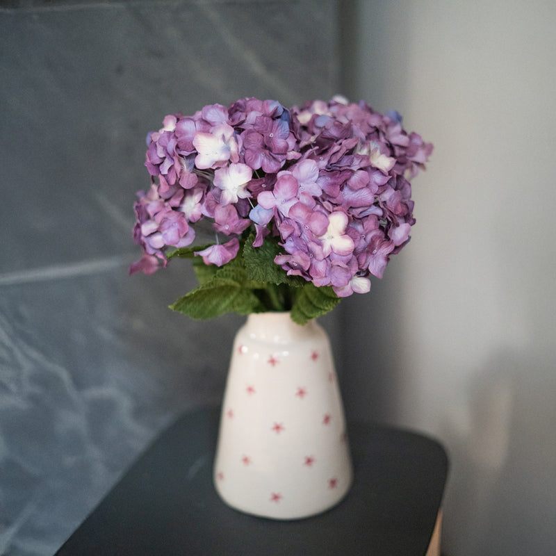 Marbled purple paper hydrangea