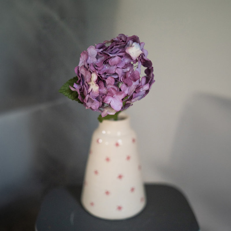 Marbled purple paper hydrangea