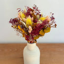 Bouquet fleurs séchées et stabilisées Edouard