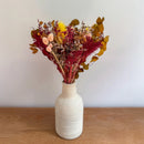Bouquet fleurs séchées et stabilisées Edouard