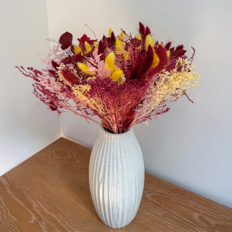 Bouquet fleurs séchées et stabilisées Blaise