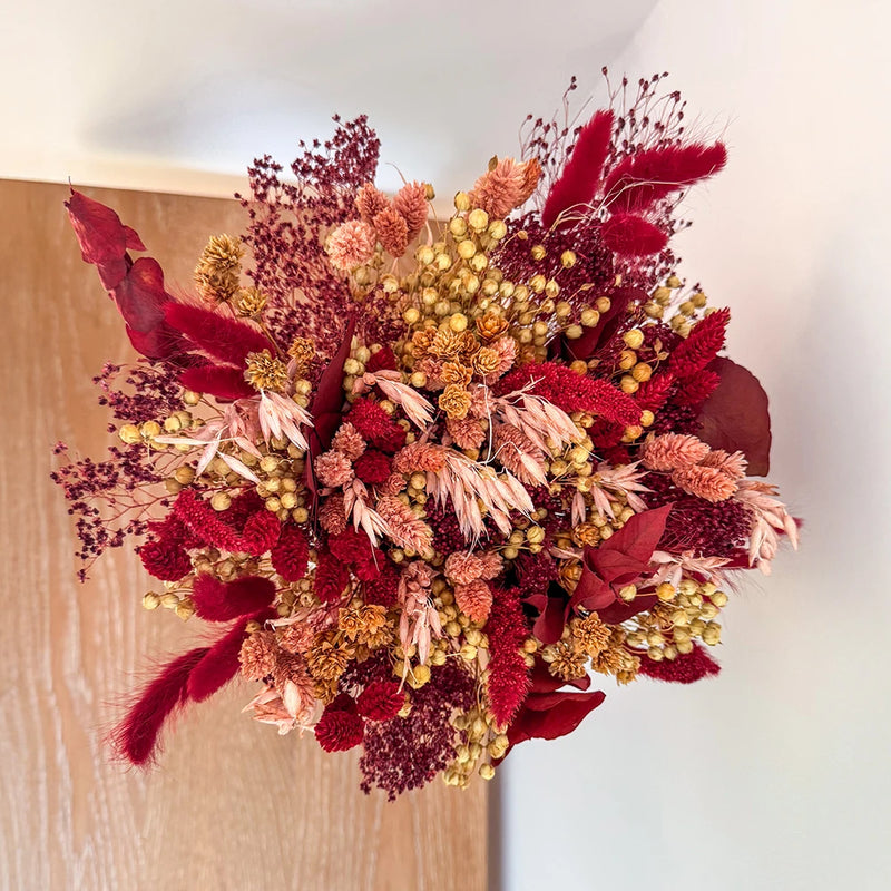 Bouquet fleurs séchées et stabilisées Archibald