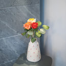 Trío de rosas de papel