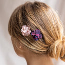 accessoire-cheveux-mariage-fleurs-en-papier-pic-a-cheveux-violet
