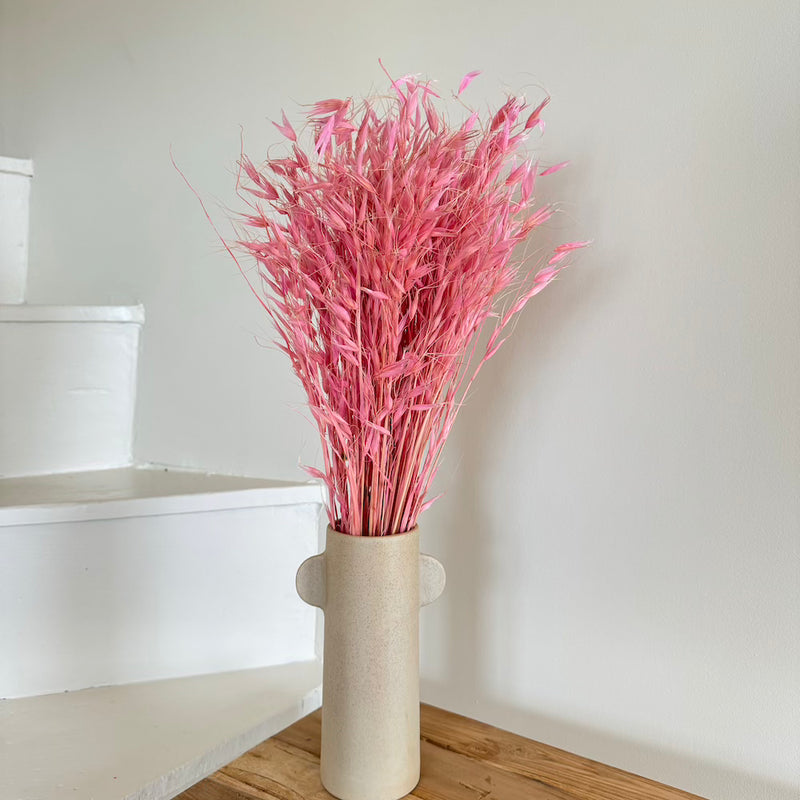 Botte fleurs séchées Avoine Lilas