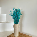 Botte fleurs séchées Avoine Turquoise