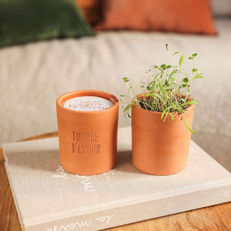 Bougie Amour Terracotta