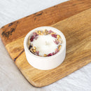 bougies-fleurie-rose-feu-de-bois