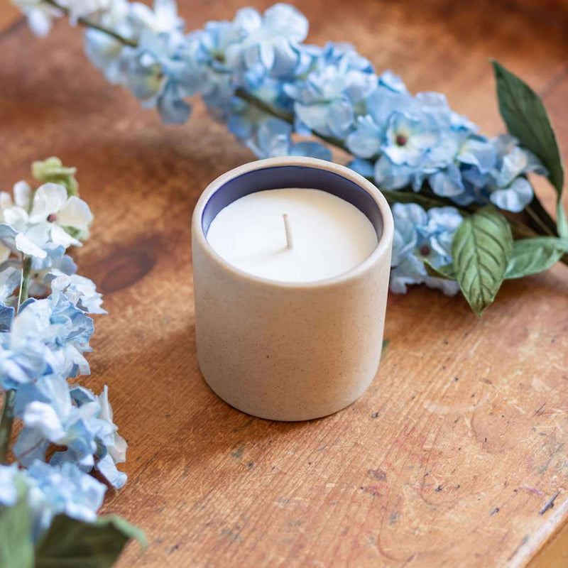 Bougie Harmony fleur de myosotis
