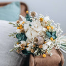 Bouquet fleurs séchées et stabilisées Gaspard