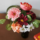 Bouquet fleurs en papier Valadon