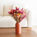 Bouquet fleurs séchées et stabilisées Adam