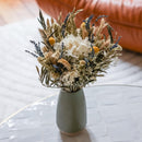 Bouquet fleurs séchées et stabilisées Gautier