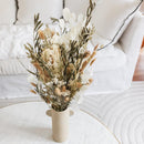 Bouquet fleurs séchées et stabilisées Léonard