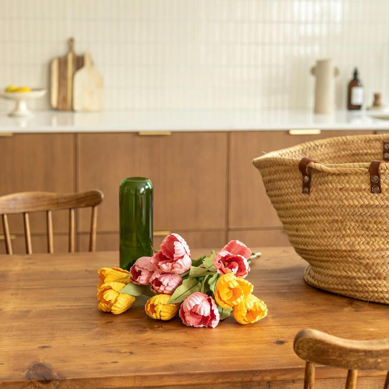 fleurs-en-papier-artisanale-tulipe-rose