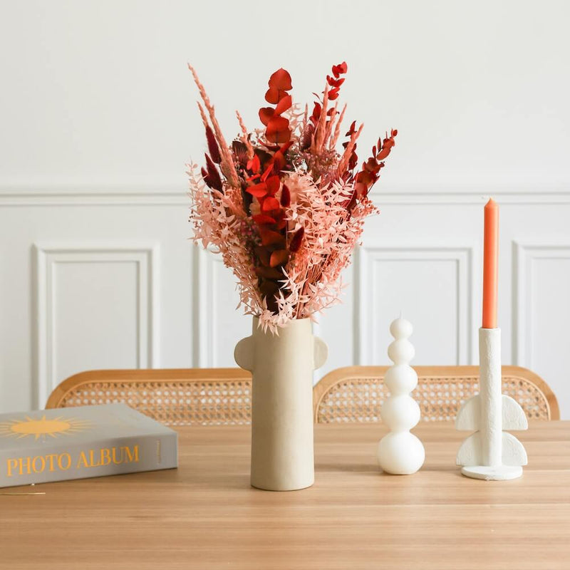 Bouquet fleurs séchées et stabilisées Ulysse